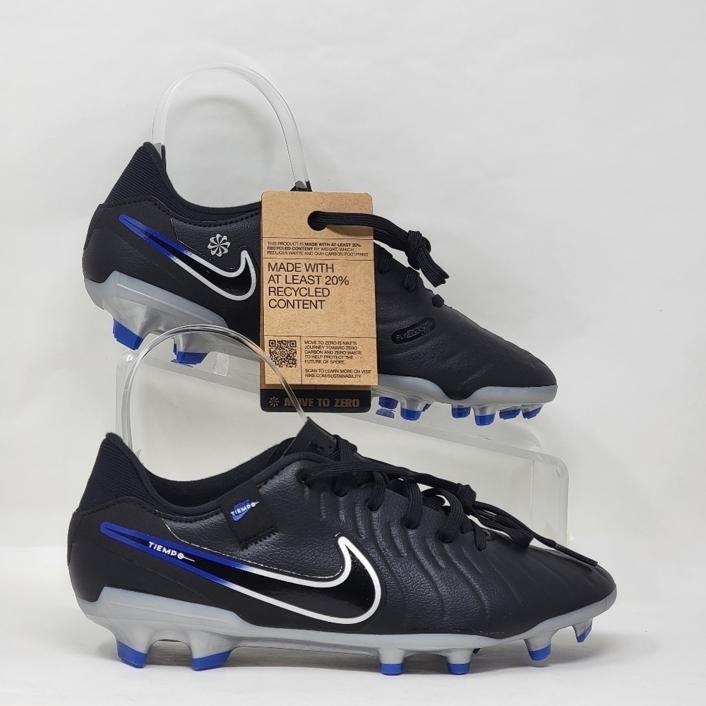 Nike Tiempo Legend 10 Pro FG Mens Size 5.5 Blue Soccer Cleats DV4333-040 New